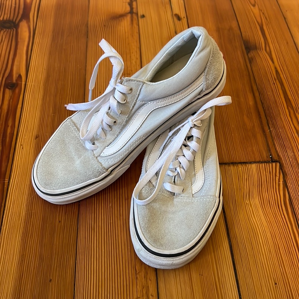 Vans Old Skool powder blue low top sneaker Women’s 7